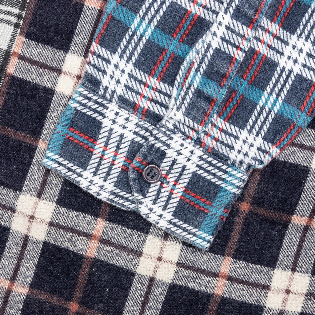 7 Cuts Flannel Shirt - Assorted
