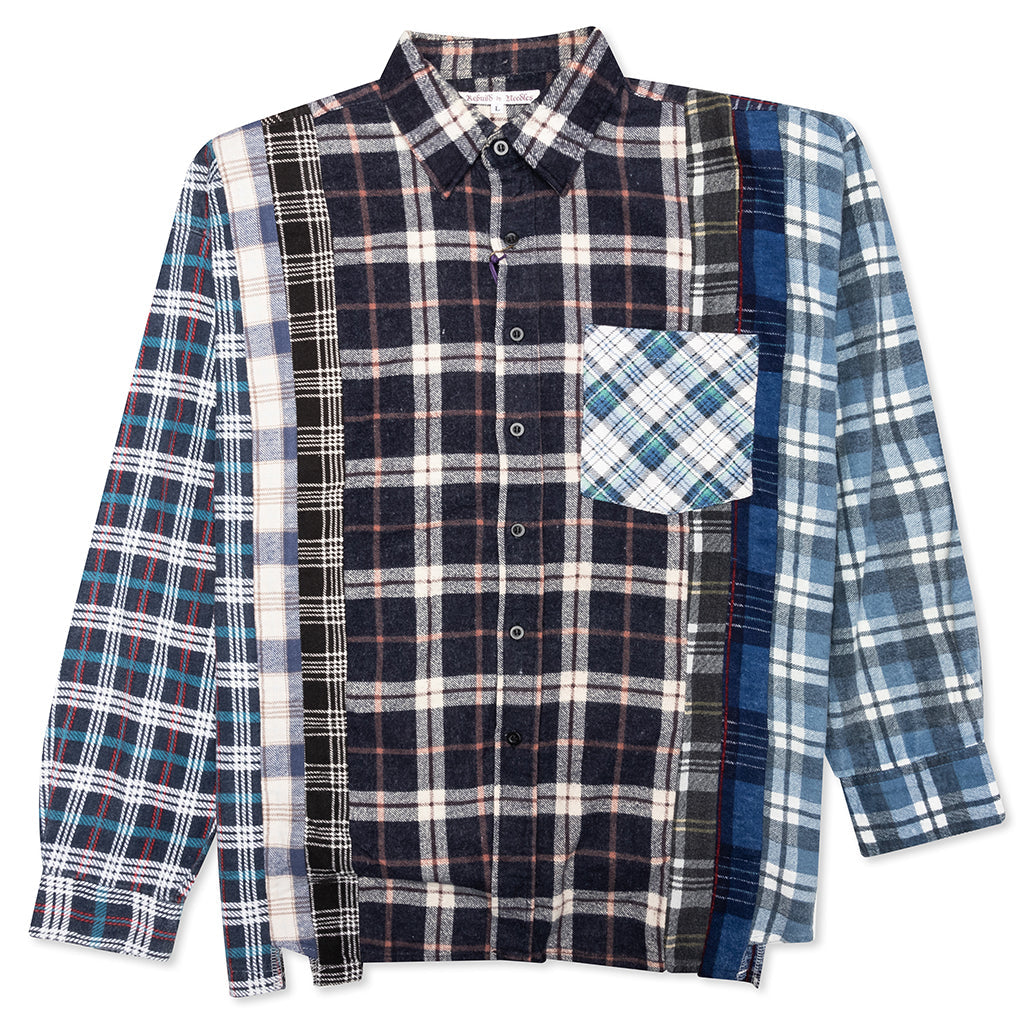 7 Cuts Flannel Shirt - Assorted