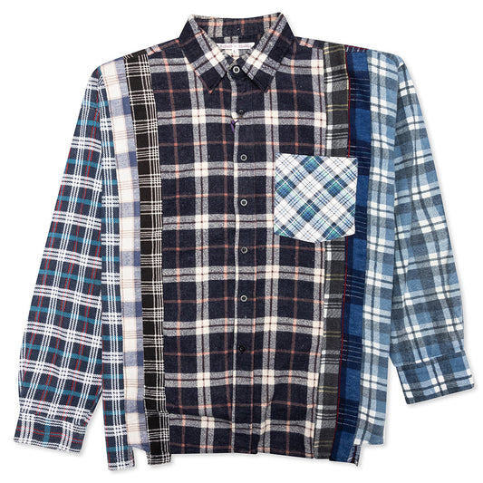 7 Cuts Flannel Shirt - Assorted