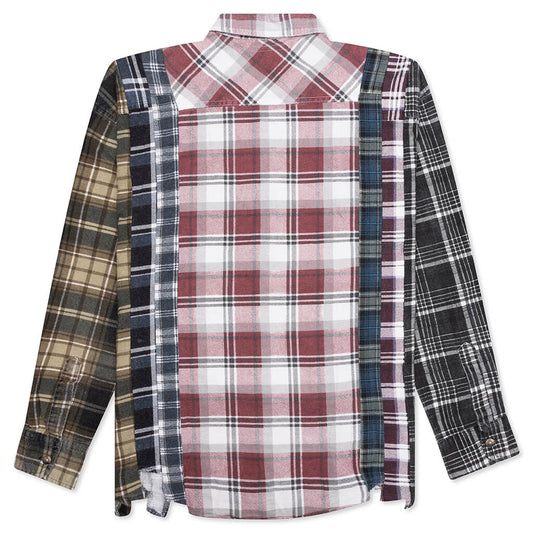 7 Cuts Flannel Shirt - Assorted