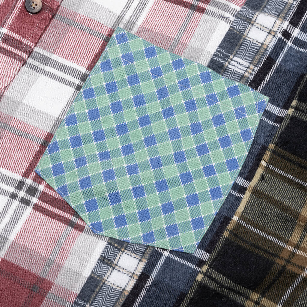 7 Cuts Flannel Shirt - Assorted