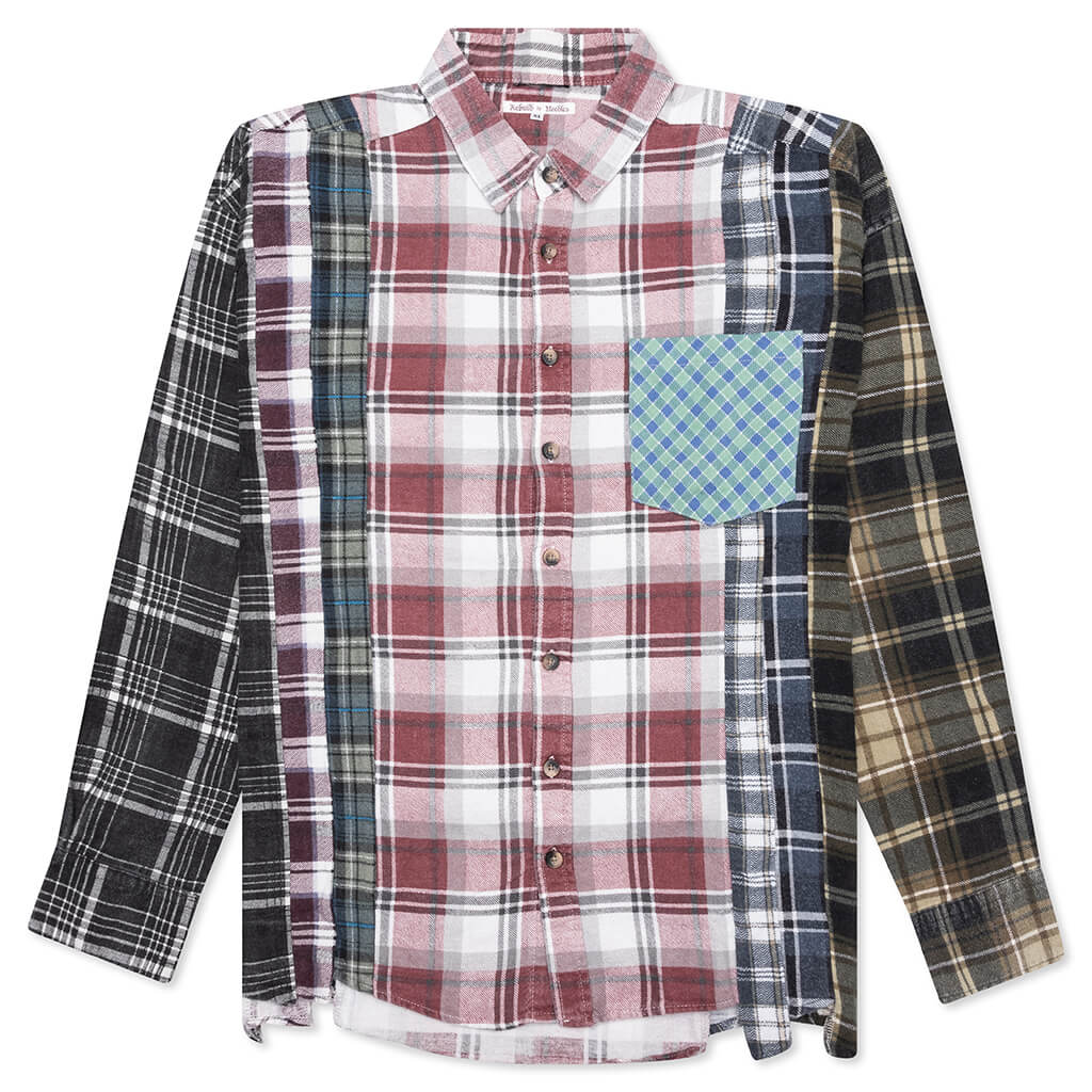 7 Cuts Flannel Shirt - Assorted