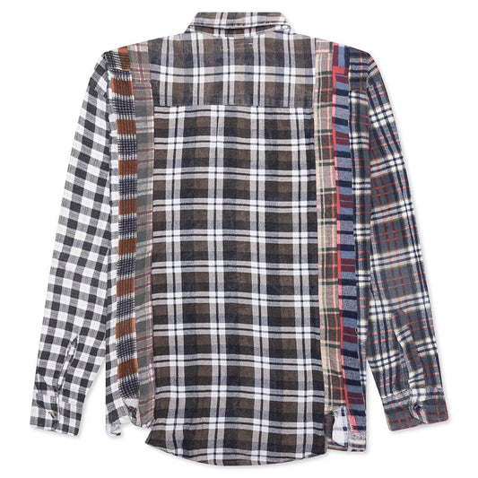 7 Cuts Flannel Shirt - Assorted