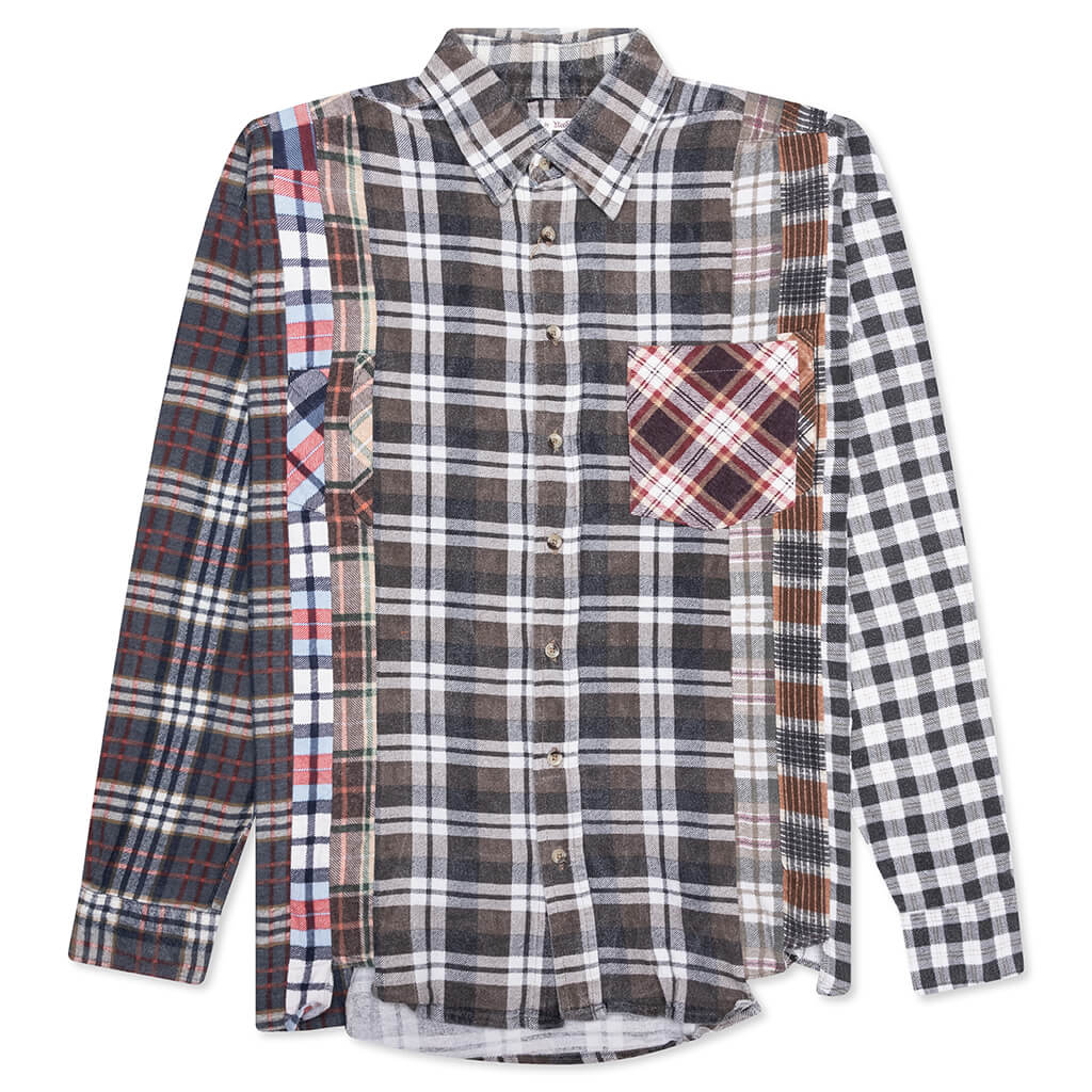 7 Cuts Flannel Shirt - Assorted