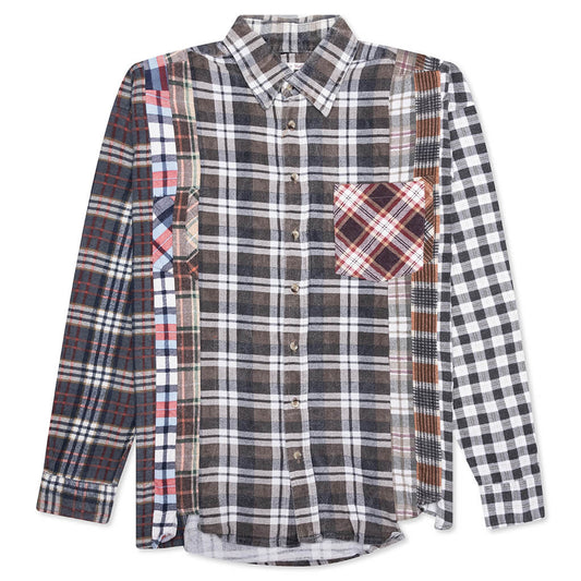 7 Cuts Flannel Shirt - Assorted
