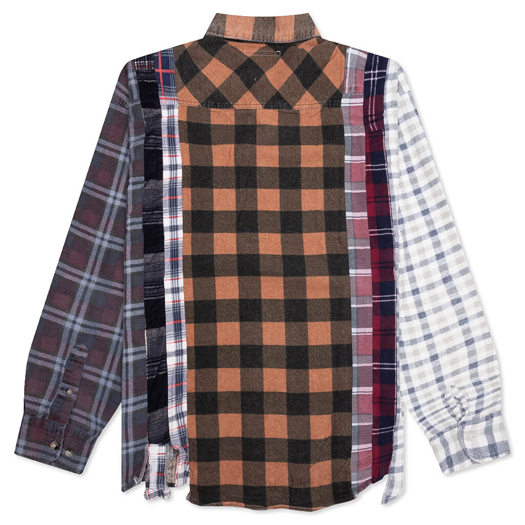 7 Cuts Flannel Shirt - Assorted