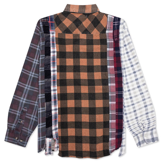 7 Cuts Flannel Shirt - Assorted