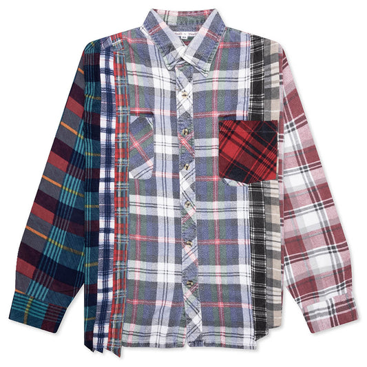7 Cuts Flannel Shirt - Assorted