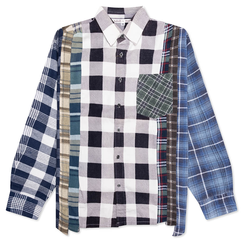 7 Cuts Flannel Shirt - Assorted