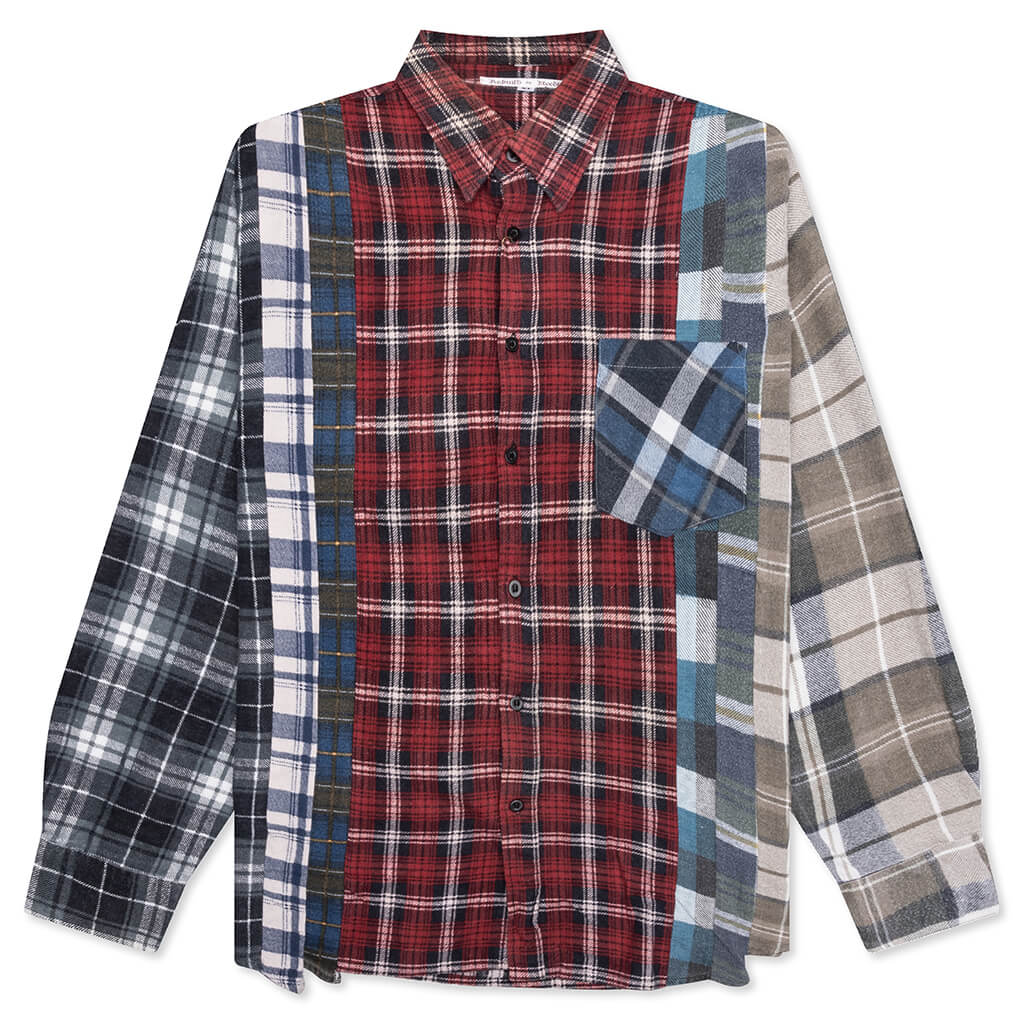 7 Cuts Flannel Shirt - Assorted