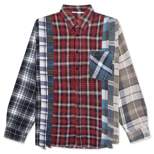 7 Cuts Flannel Shirt - Assorted