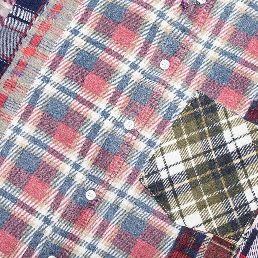 7 Cuts Flannel Shirt - Assorted