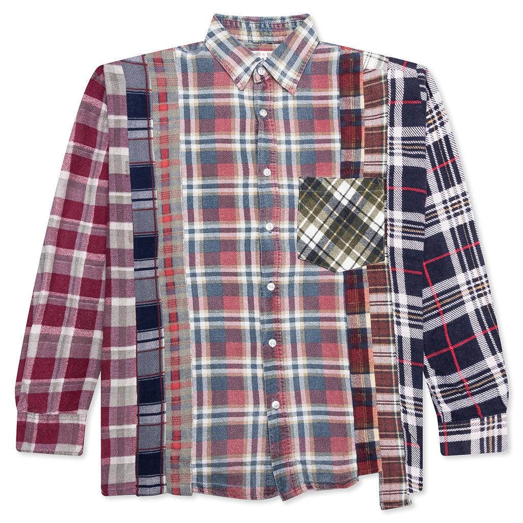 7 Cuts Flannel Shirt - Assorted