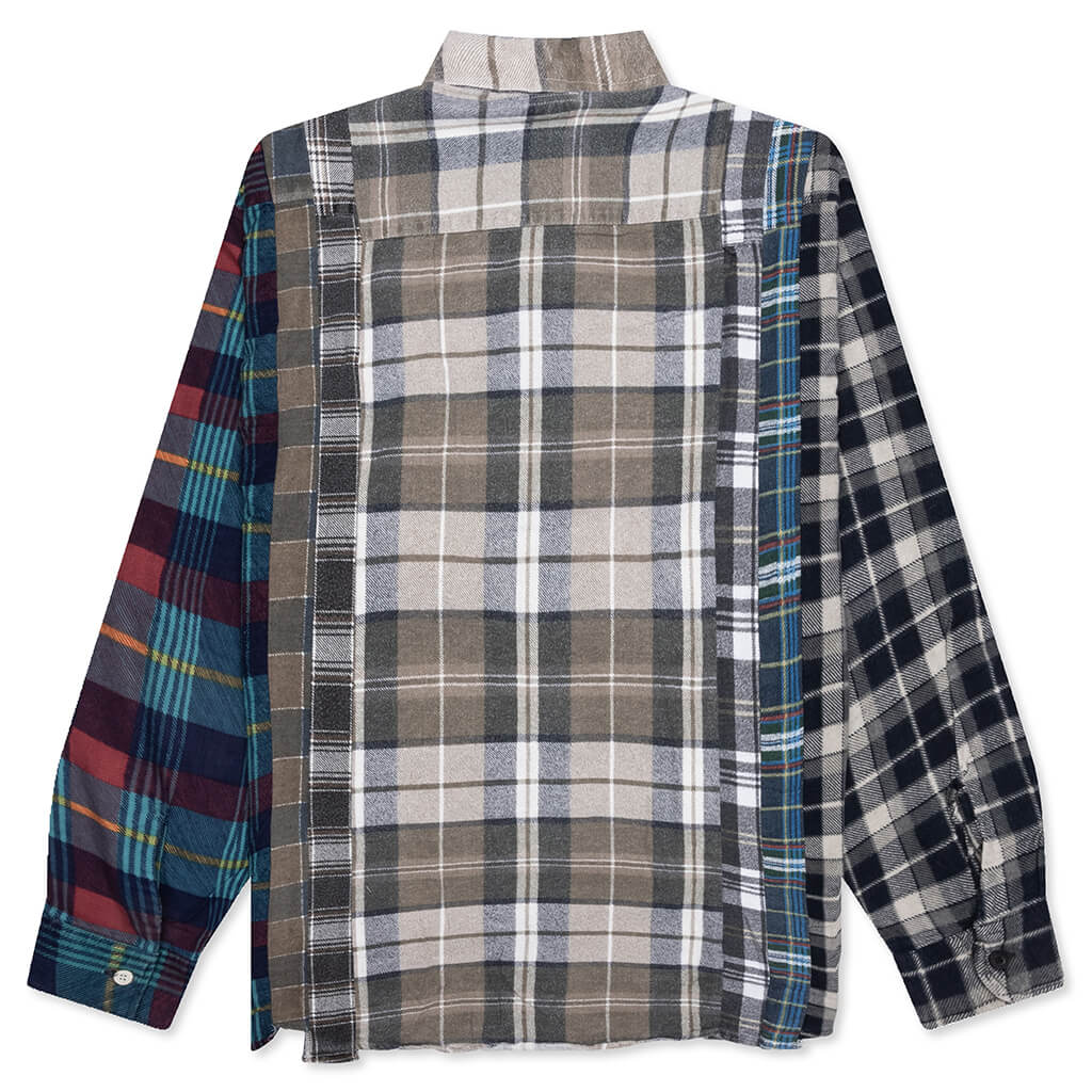 7 Cuts Flannel Shirt - Assorted