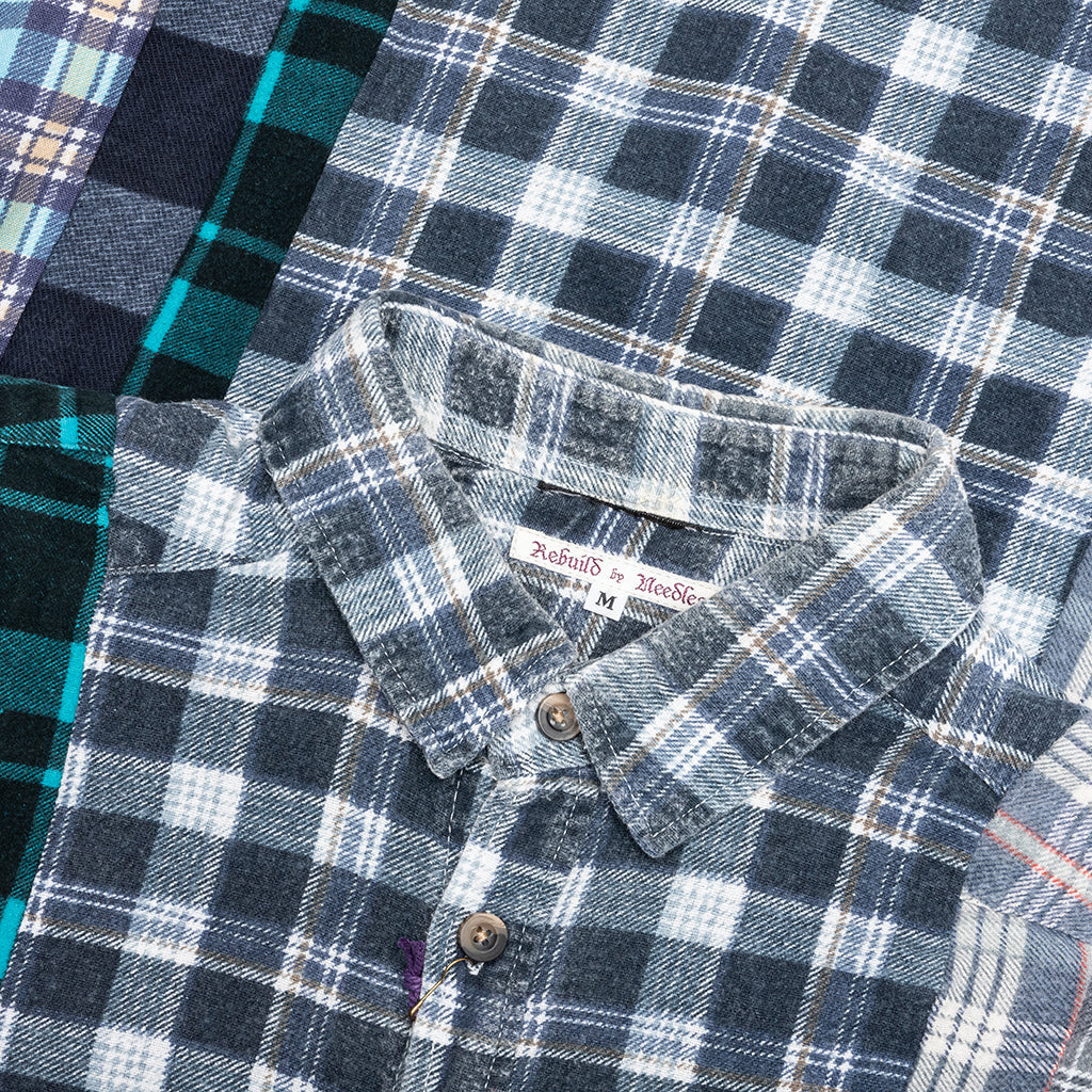 7 Cuts Flannel Shirt - Assorted