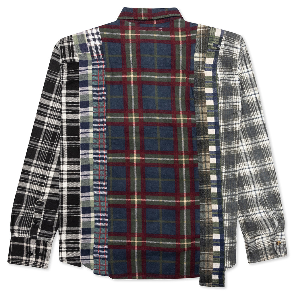 7 Cuts Flannel Shirt - Assorted