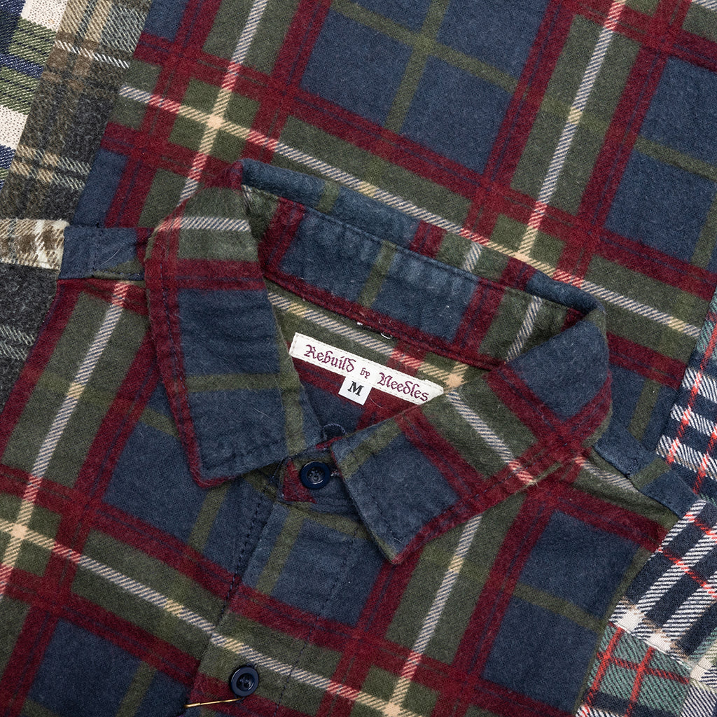 7 Cuts Flannel Shirt - Assorted