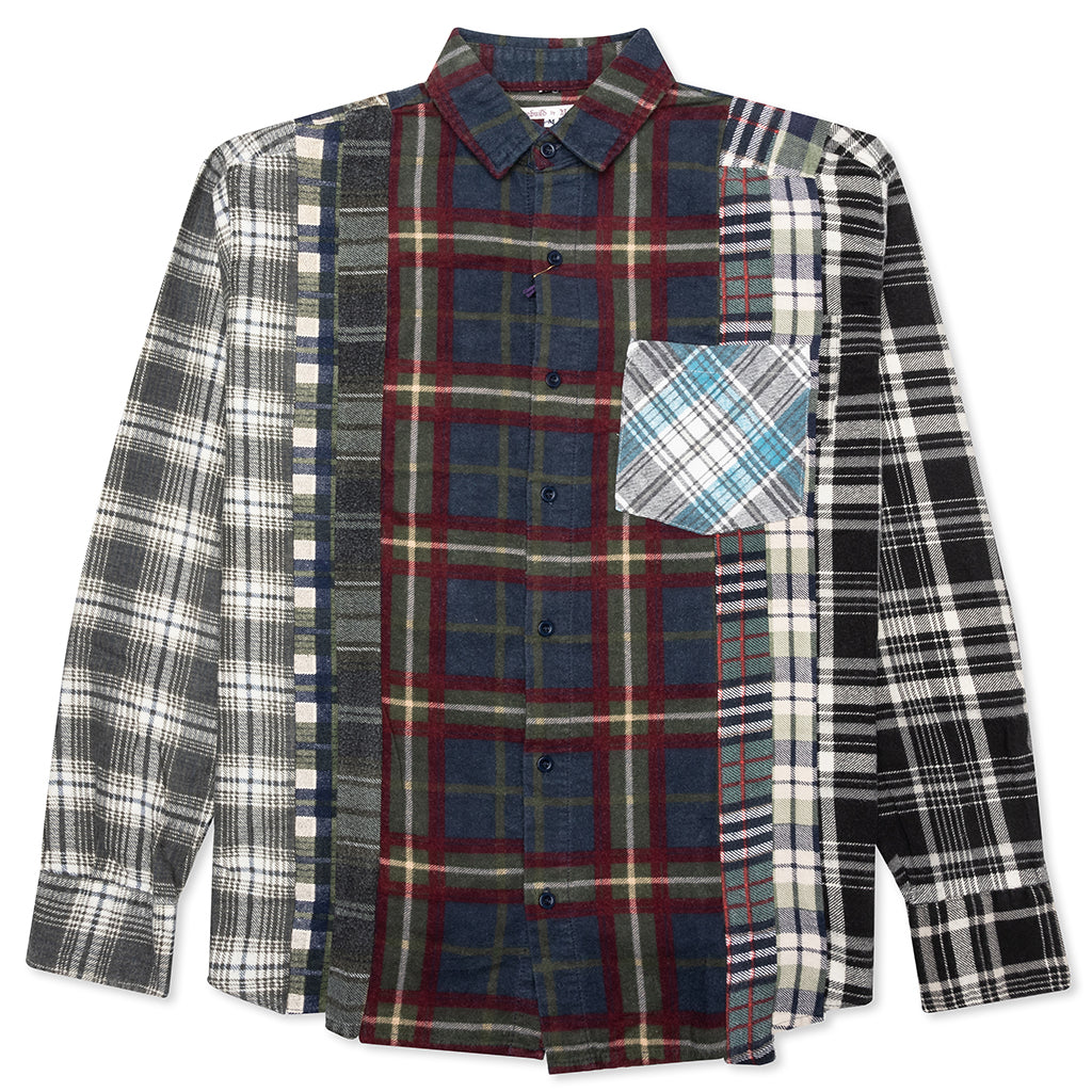 7 Cuts Flannel Shirt - Assorted