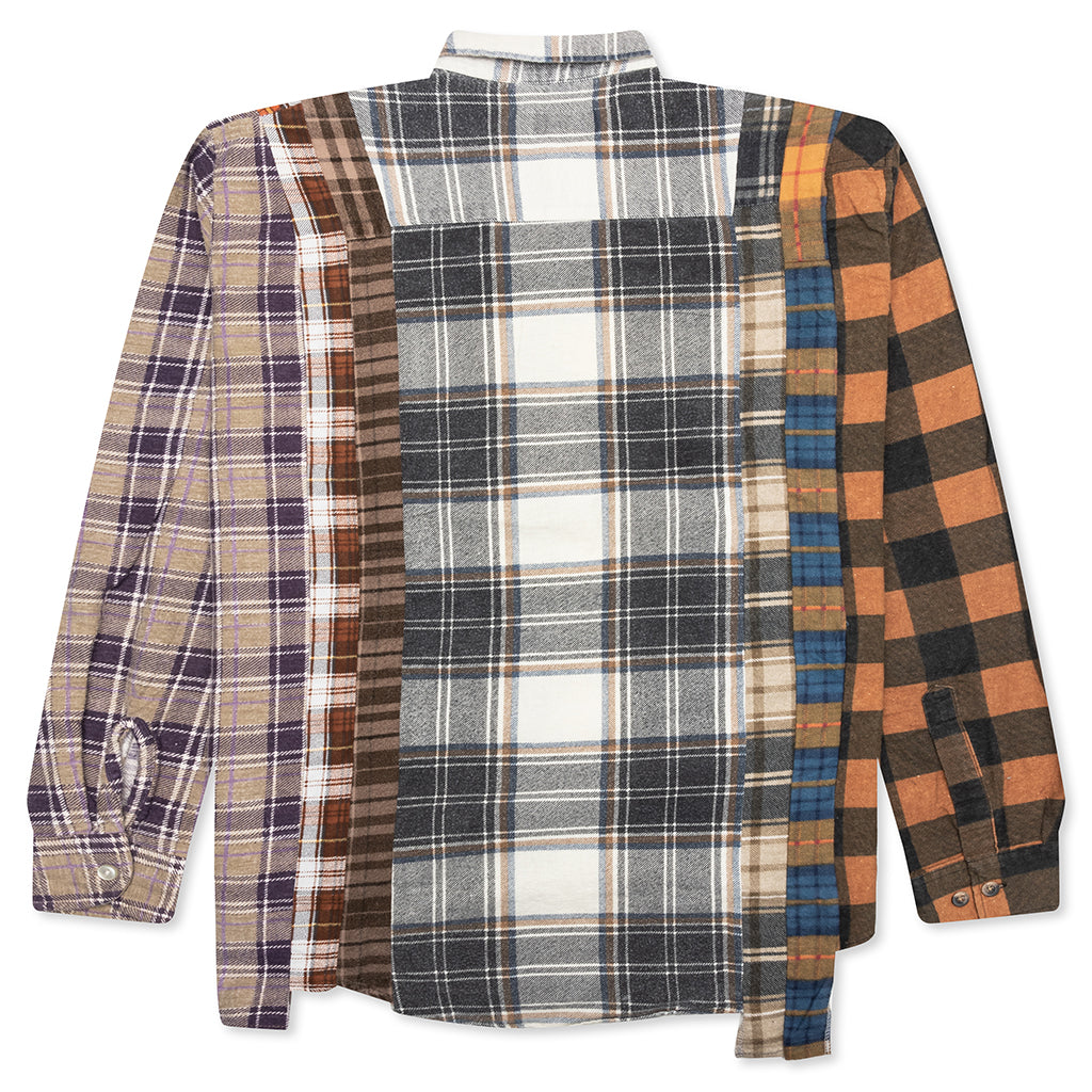 7 Cuts Flannel Shirt - Assorted