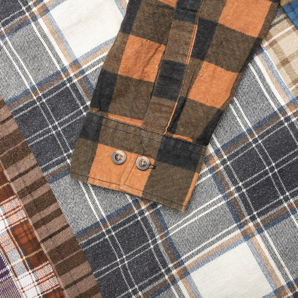 7 Cuts Flannel Shirt - Assorted