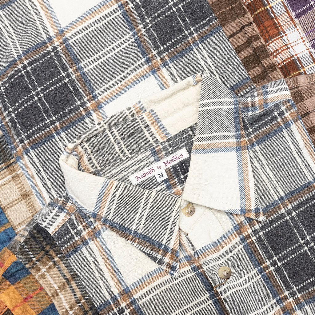 7 Cuts Flannel Shirt - Assorted