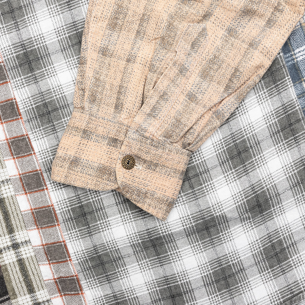 7 Cuts Flannel Shirt - Assorted