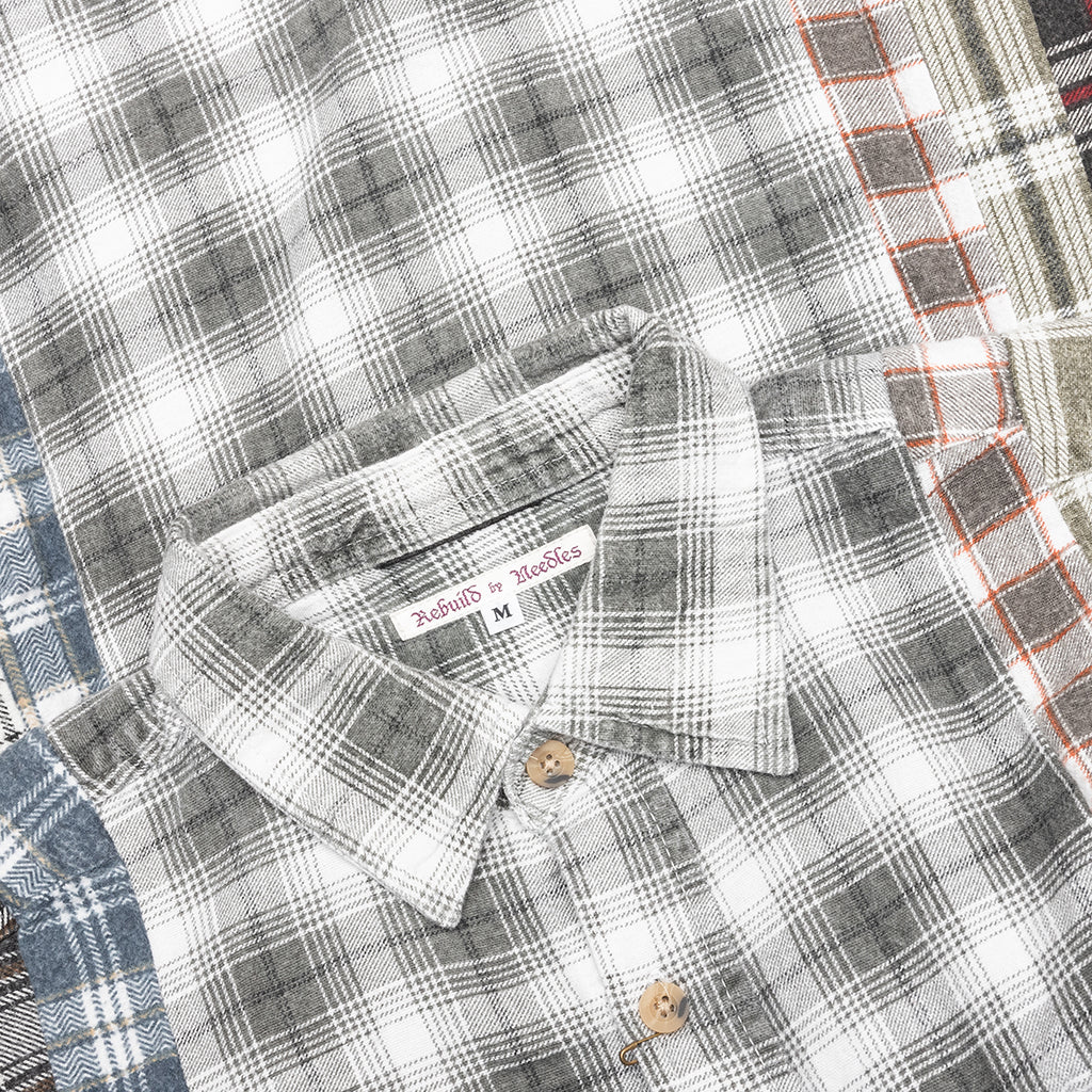 7 Cuts Flannel Shirt - Assorted