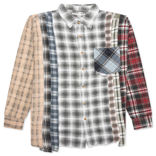 7 Cuts Flannel Shirt - Assorted