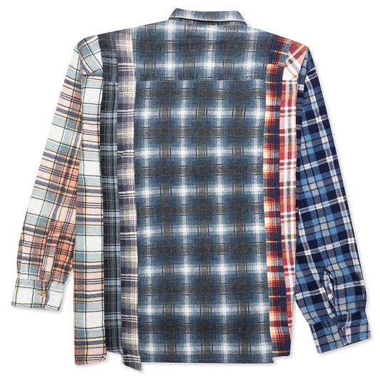 7 Cuts Flannel Shirt - Assorted