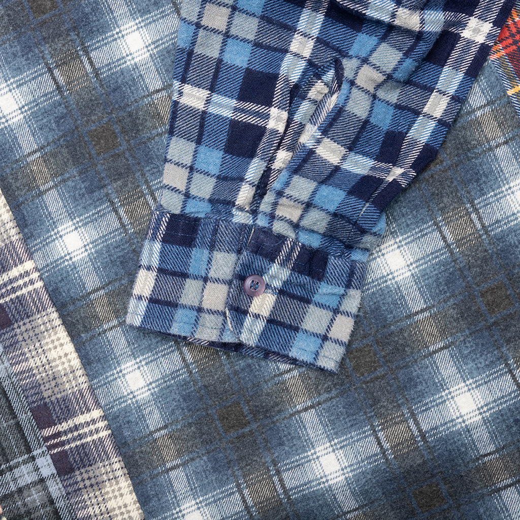 7 Cuts Flannel Shirt - Assorted