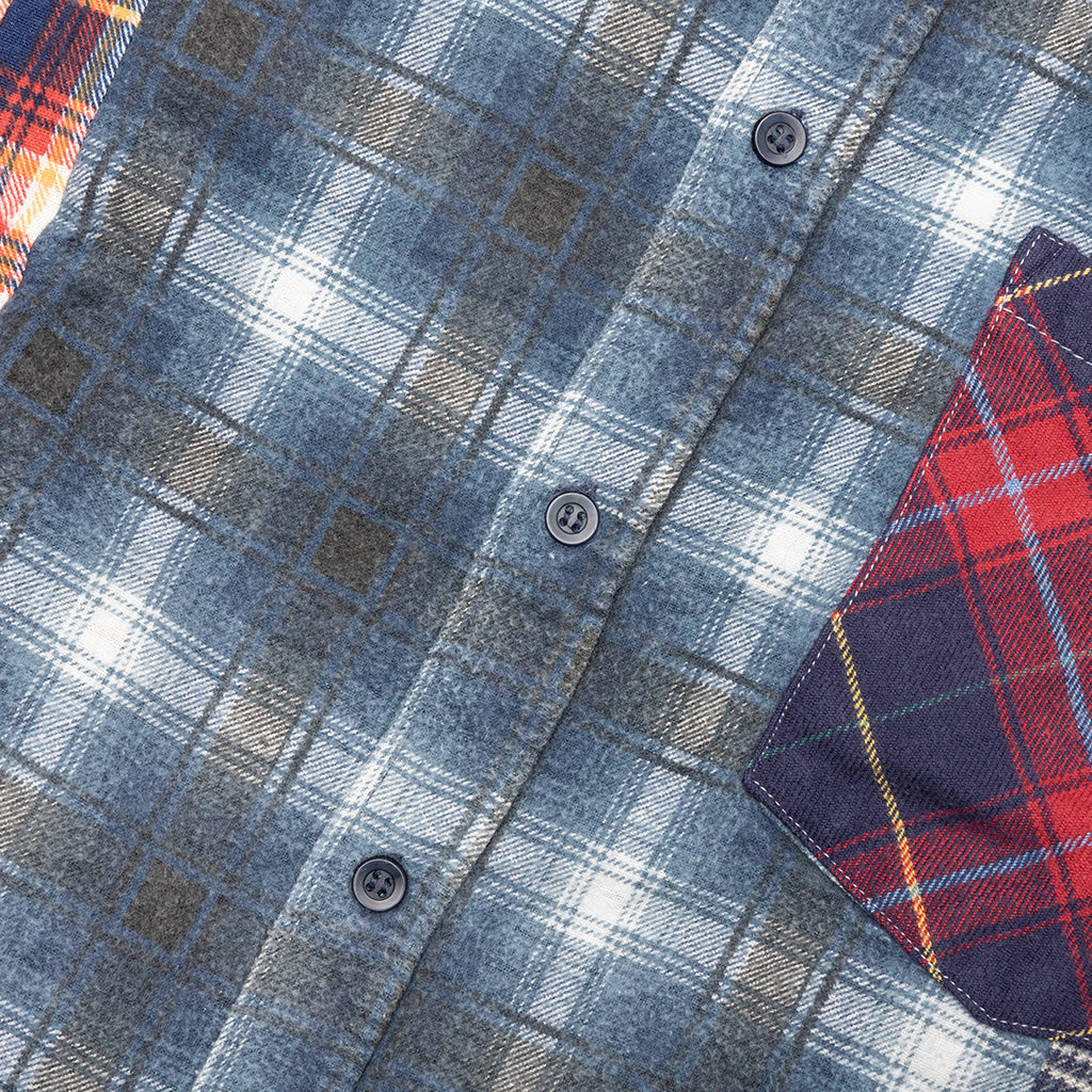 7 Cuts Flannel Shirt - Assorted