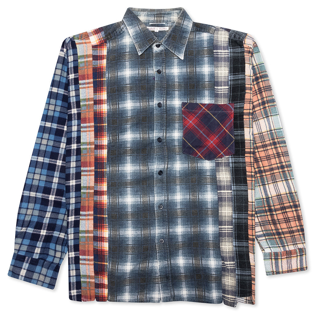7 Cuts Flannel Shirt - Assorted