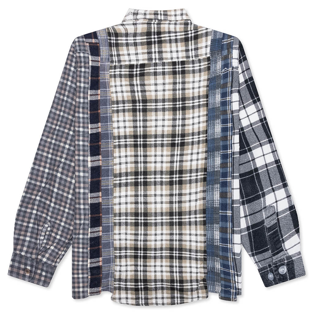 7 Cuts Flannel Shirt - Assorted