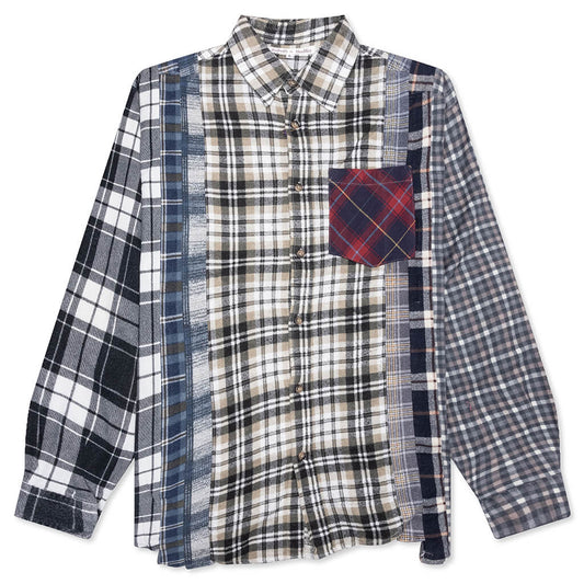 7 Cuts Flannel Shirt - Assorted