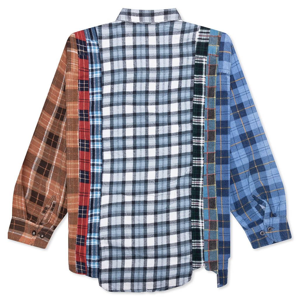 7 Cuts Flannel Shirt - Assorted