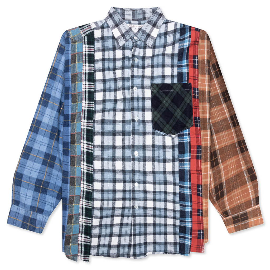 7 Cuts Flannel Shirt - Assorted