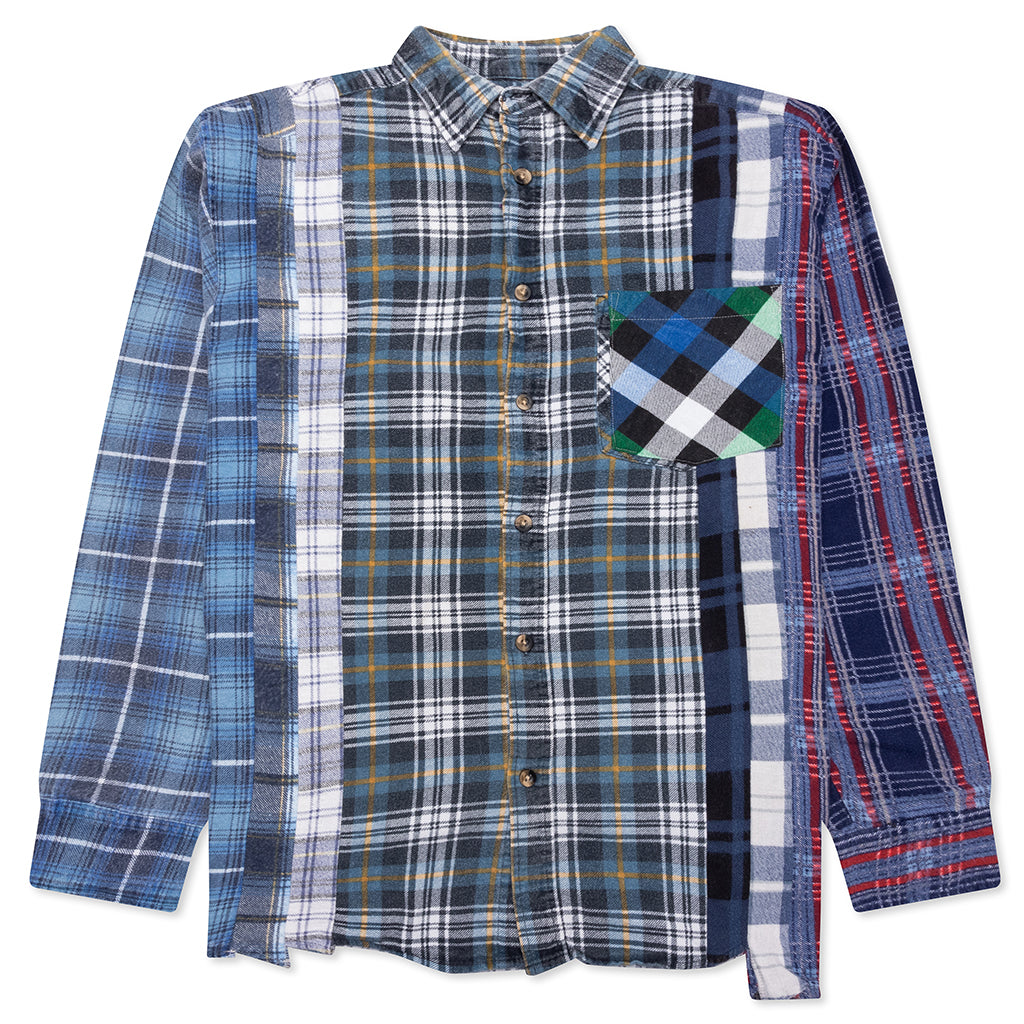 7 Cuts Flannel Shirt - Assorted