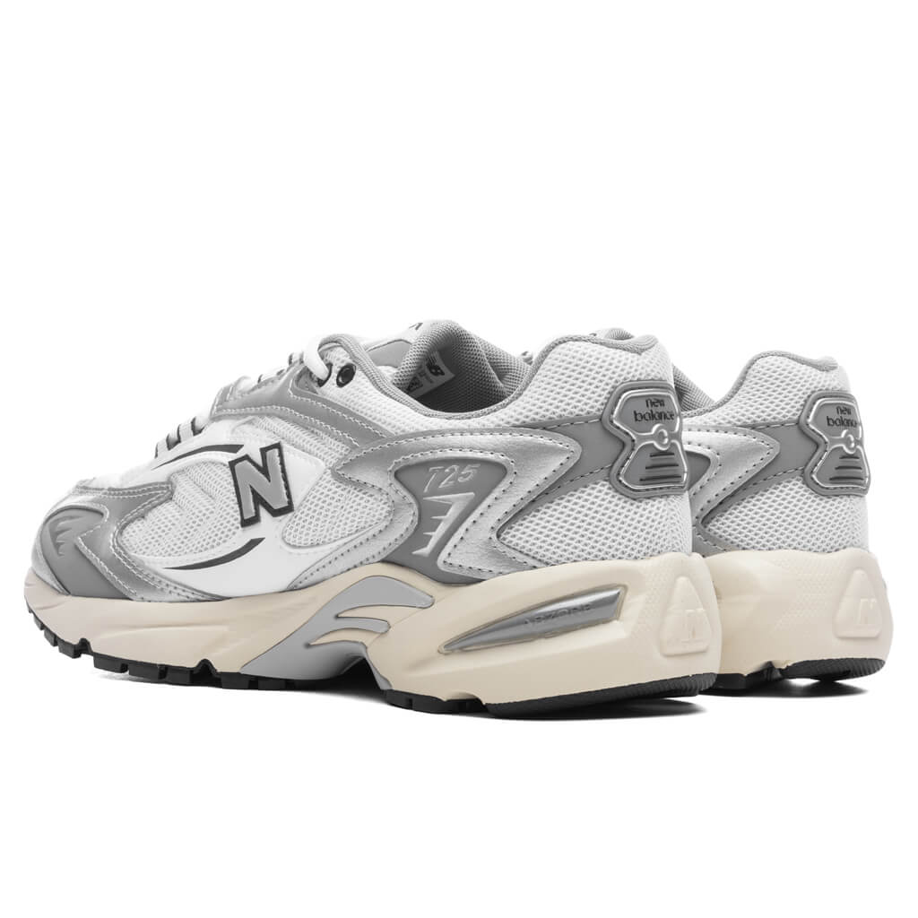 725v1 - White/Metallic Silver/Slate Grey
