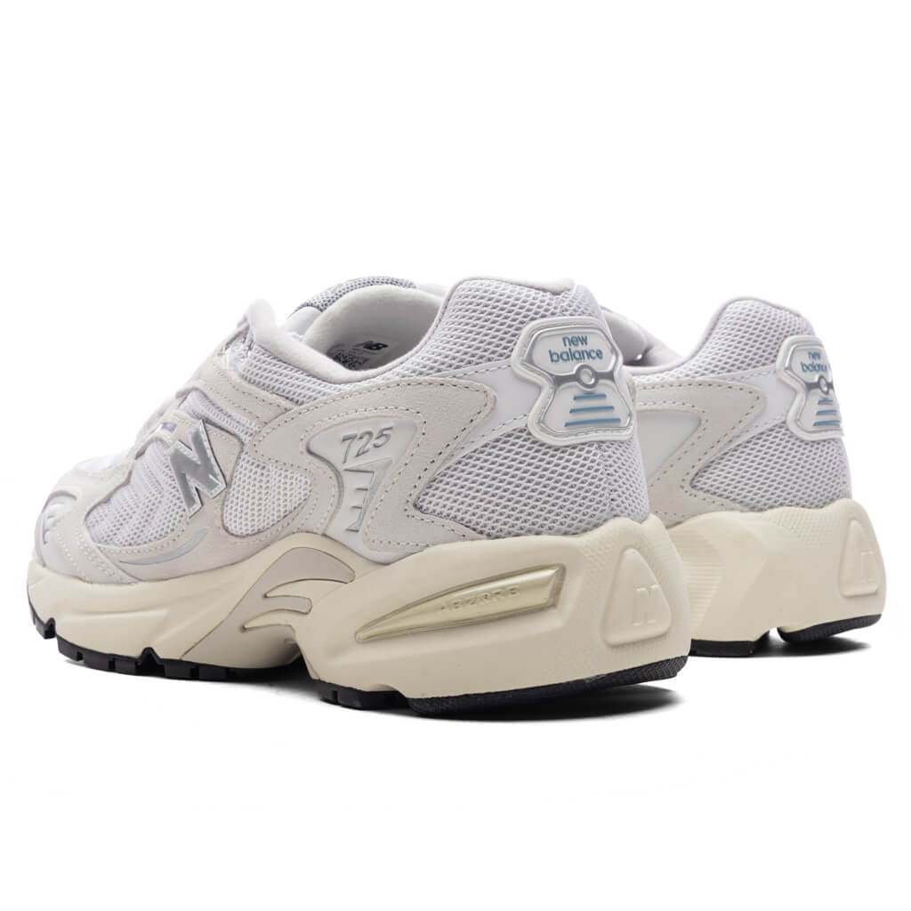 725 - White/Reflection/Metallic Silver