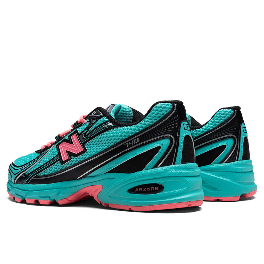 740 - Cyber Jade/Ultra Pink/Black/Silver Metallic