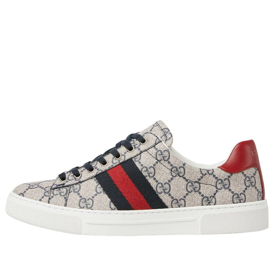 (WMNS) Gucci Ace Canvas 'Beige Monogram' 760774-FACMZ-4049