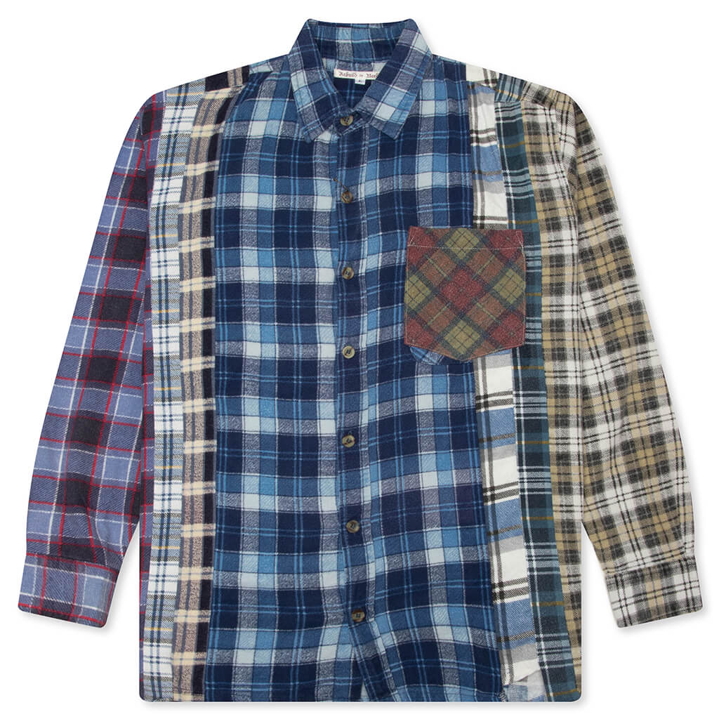 7 Cuts Flannel Shirt - Assorted