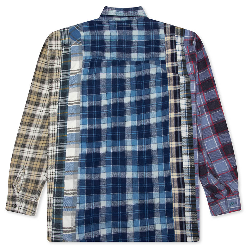 7 Cuts Flannel Shirt - Assorted