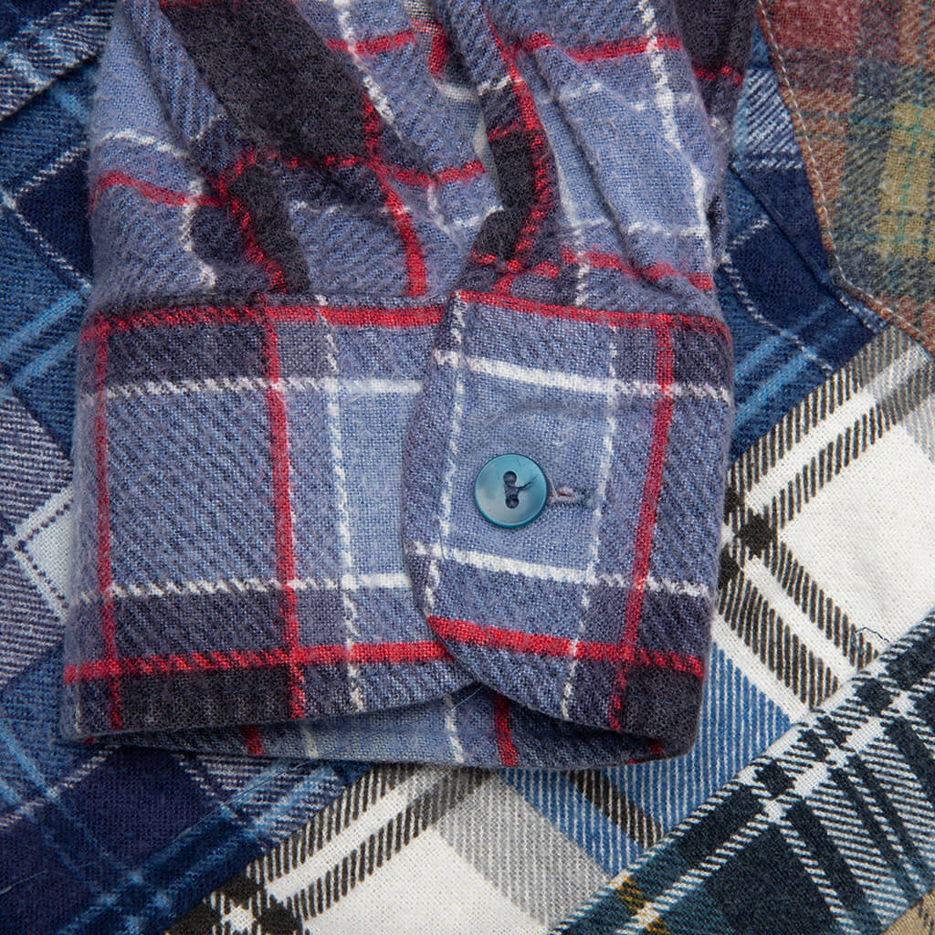 7 Cuts Flannel Shirt - Assorted