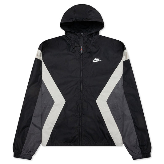 Jordan x Nigel Sylvester Draft Jacket 'Black' - Black/Iron Grey/Light Cream/Cinnabar