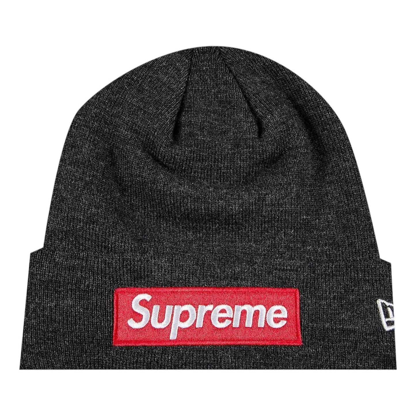 Supreme x New Era Box Logo Beanie 'Charcoal' FW21BN9-CHARCOAL