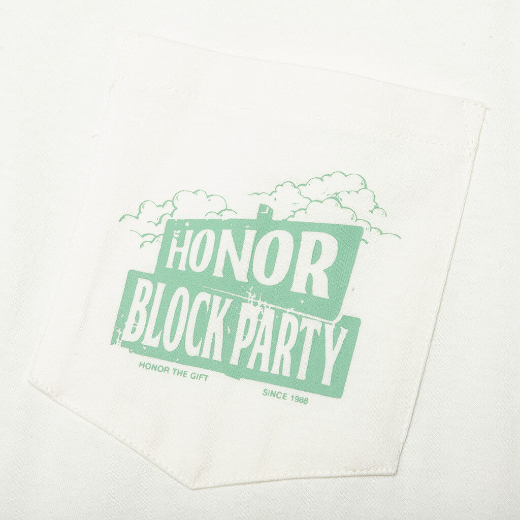88 Block T-Shirt - Bone