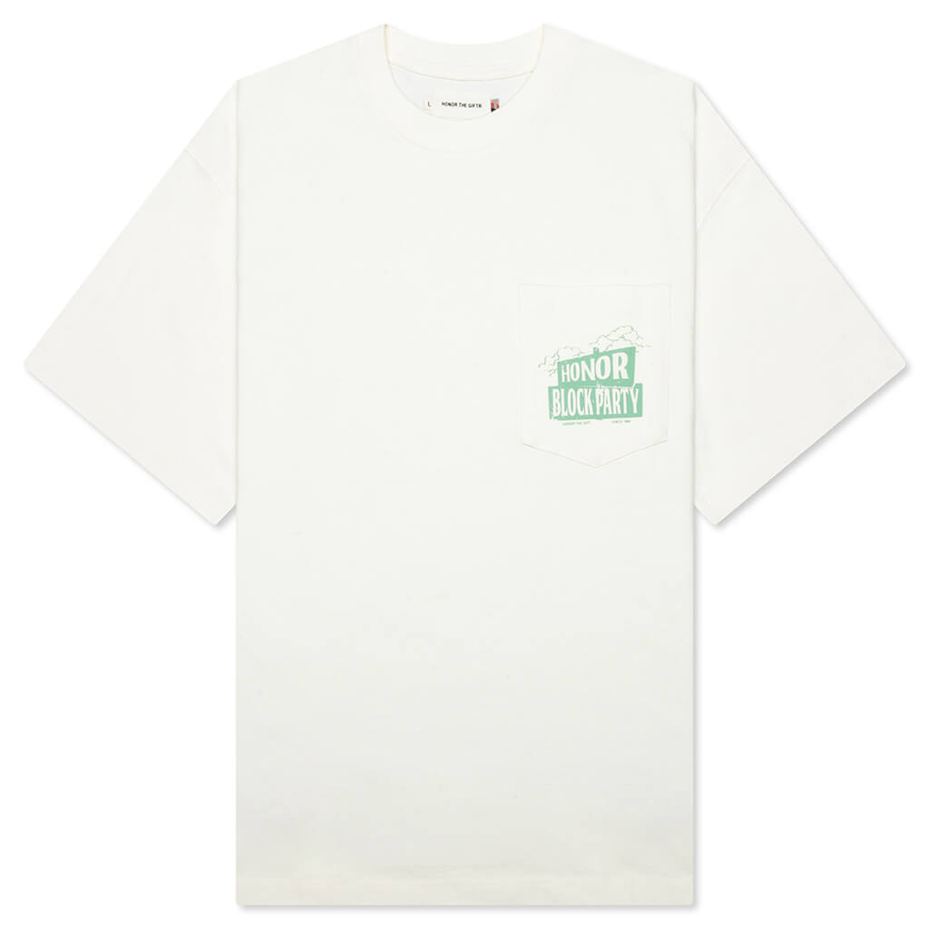 88 Block T-Shirt - Bone