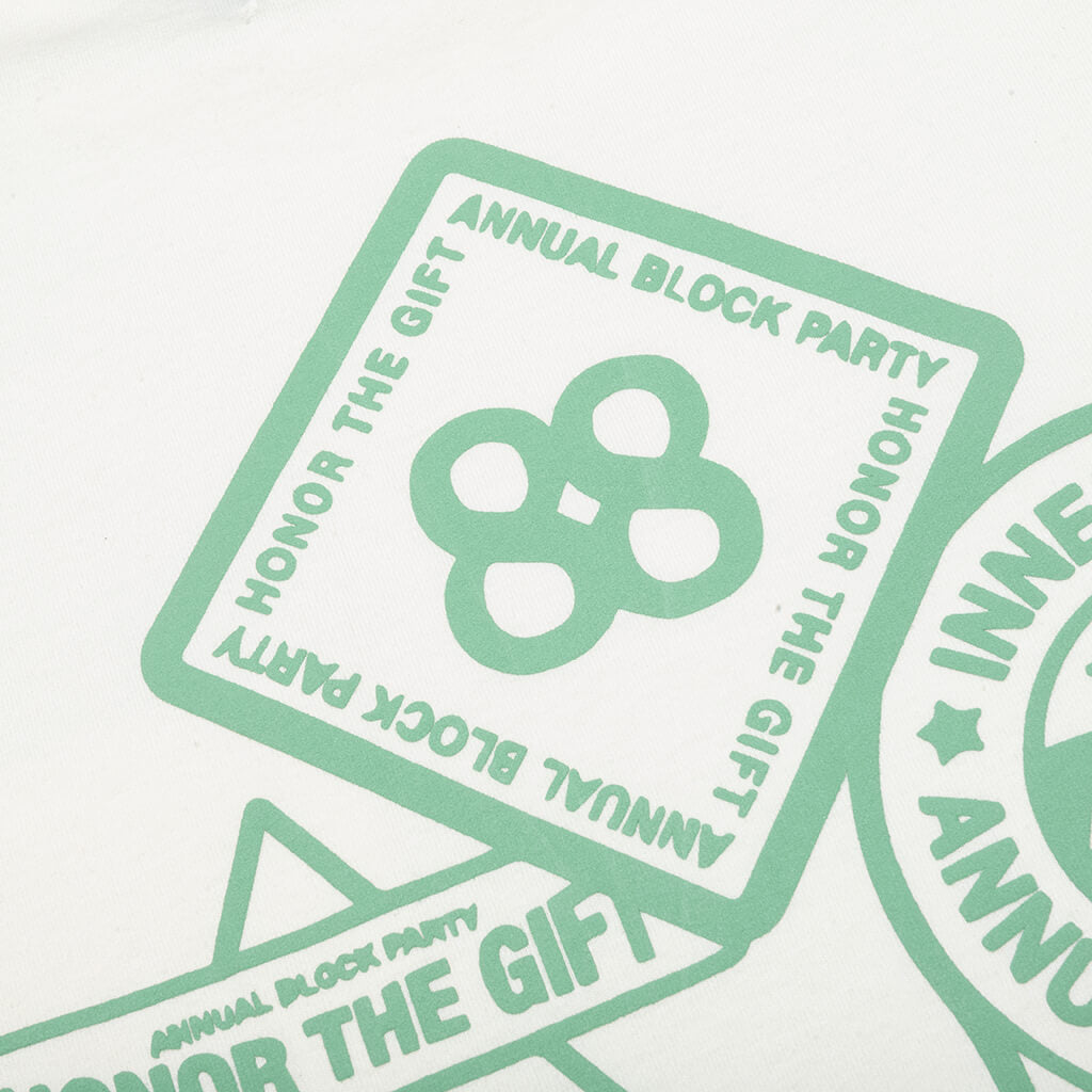 88 Block T-Shirt - Bone