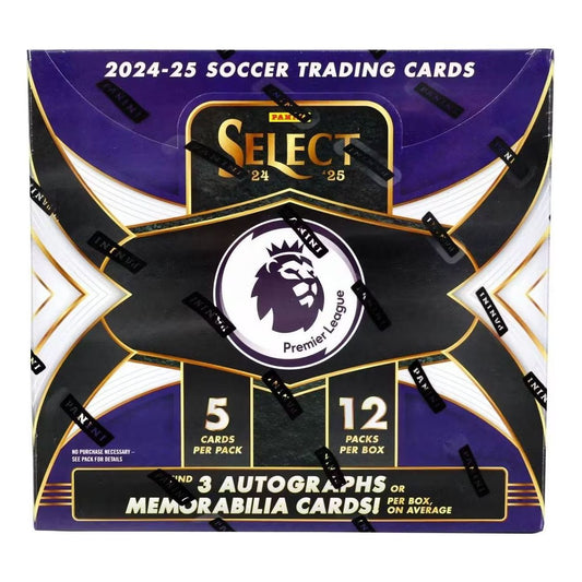 Panini Select Soccer 24-25 Premier League EPL Hobby Box 746134177453